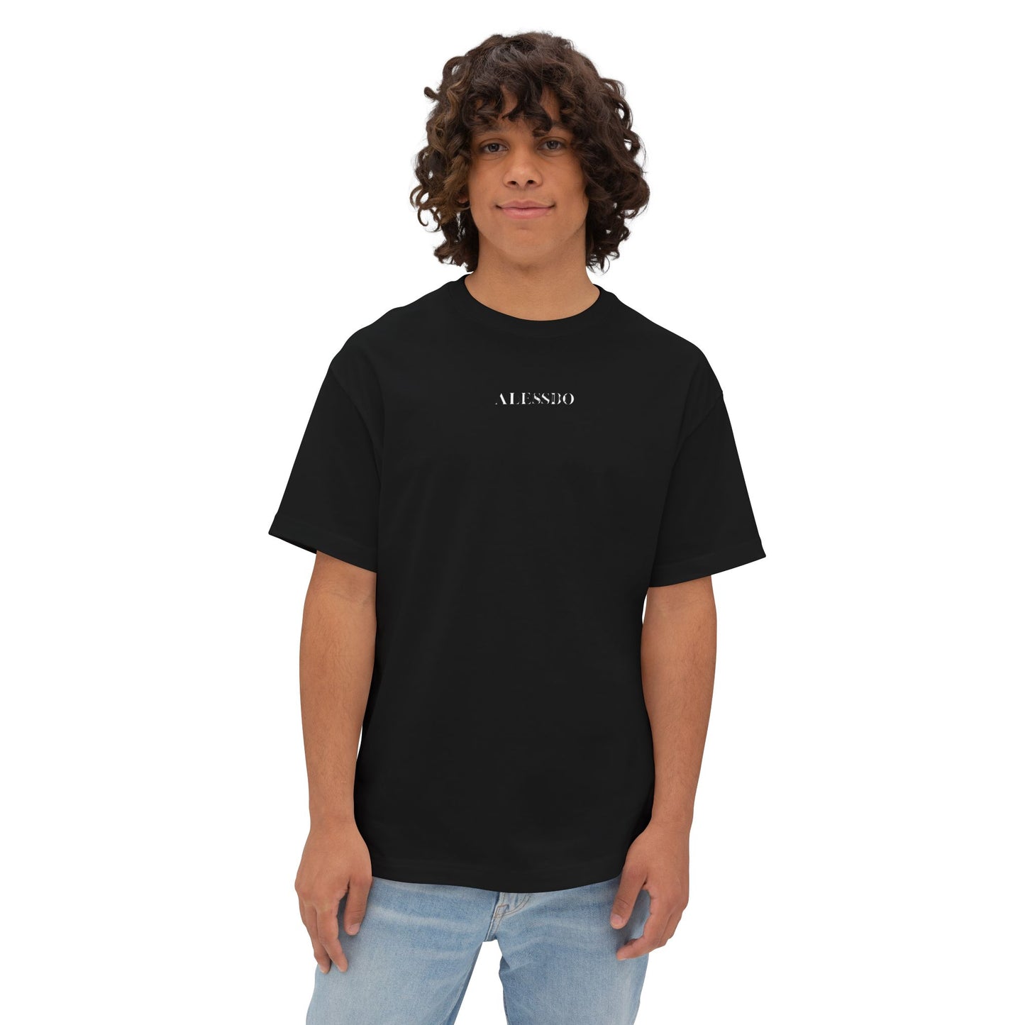 Men´s oversized Boxy Tee - ALESSDO