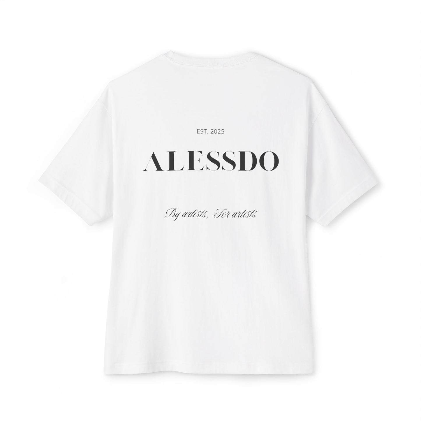 Men´s oversized Boxy Tee - ALESSDO