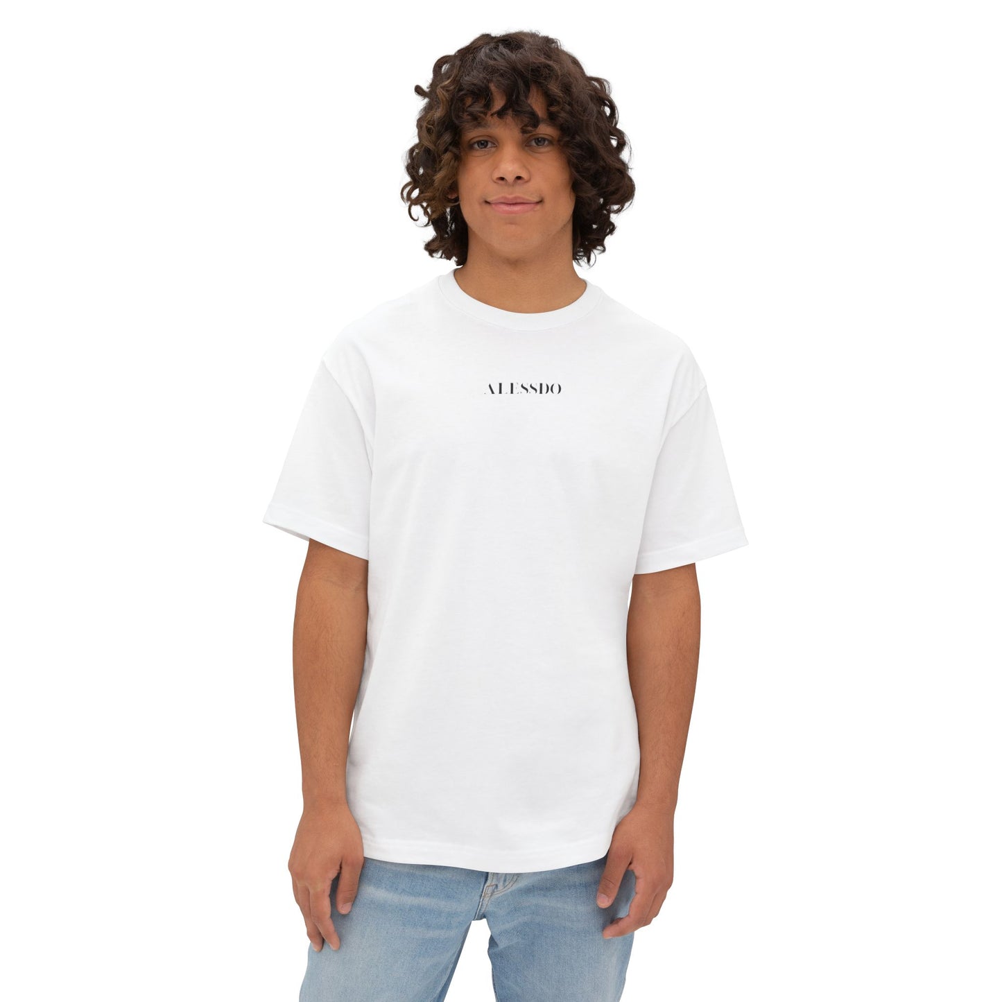 Men´s oversized Boxy Tee - ALESSDO